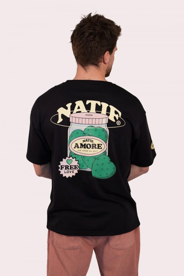 NATIF T-Shirt Amore Noir