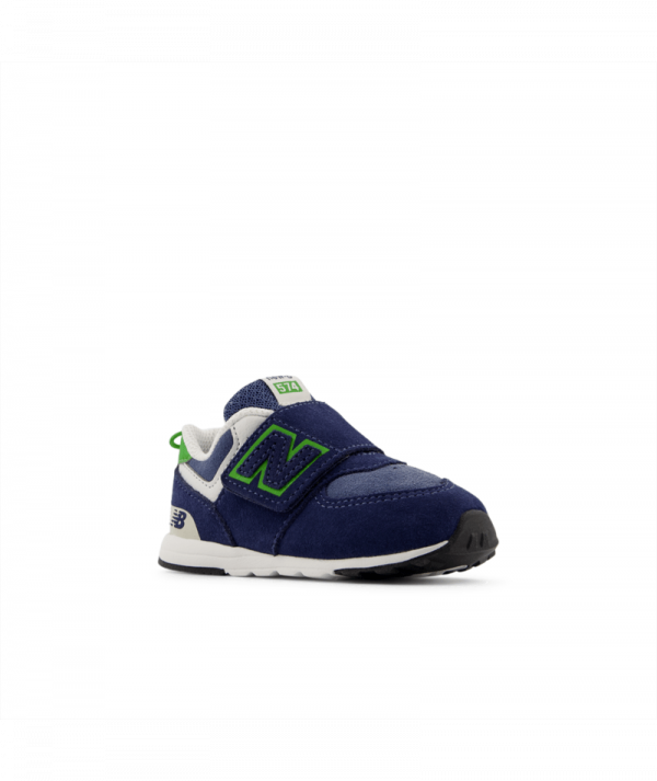 NEW BALANCE 574QBL NB Navy Alpine Green Kids