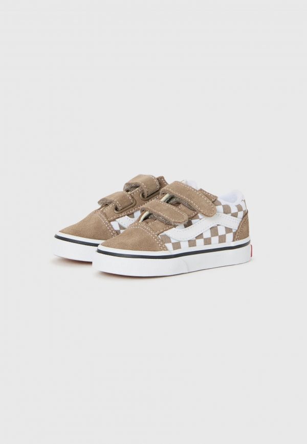 VANS Old Skool V Color Theory Checkerboard Walnut