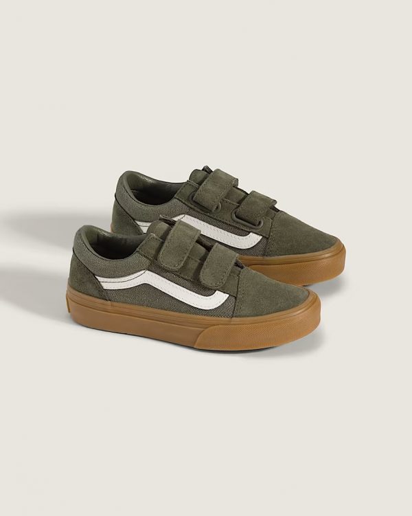 VANS Old Skool V Denim Green
