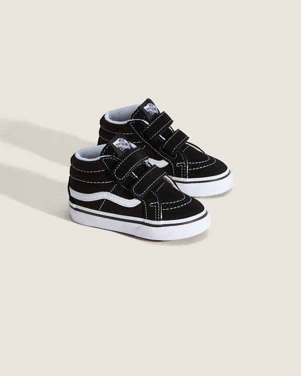 VANS Sk8 Mid Reissue V Black True White