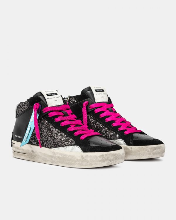 CRIME LONDON 25150 SK8 Deluxe Mid Party Girl