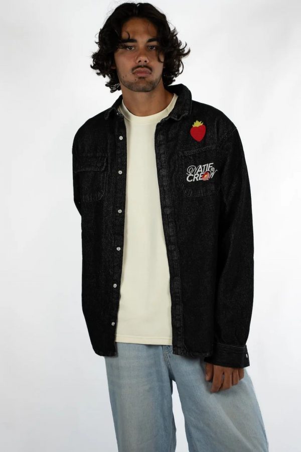 NATIF Denim Jacket Artistic Lover Noir