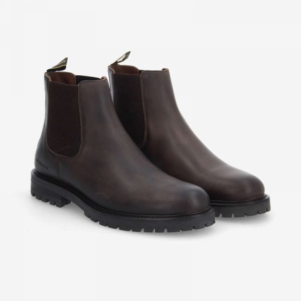 SCHMOOVE Edimbourg Chelsea Buarq Marron Foncé