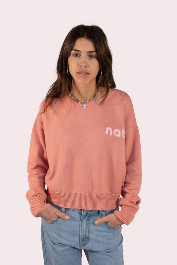 NATIF Pull Over Femme Rose