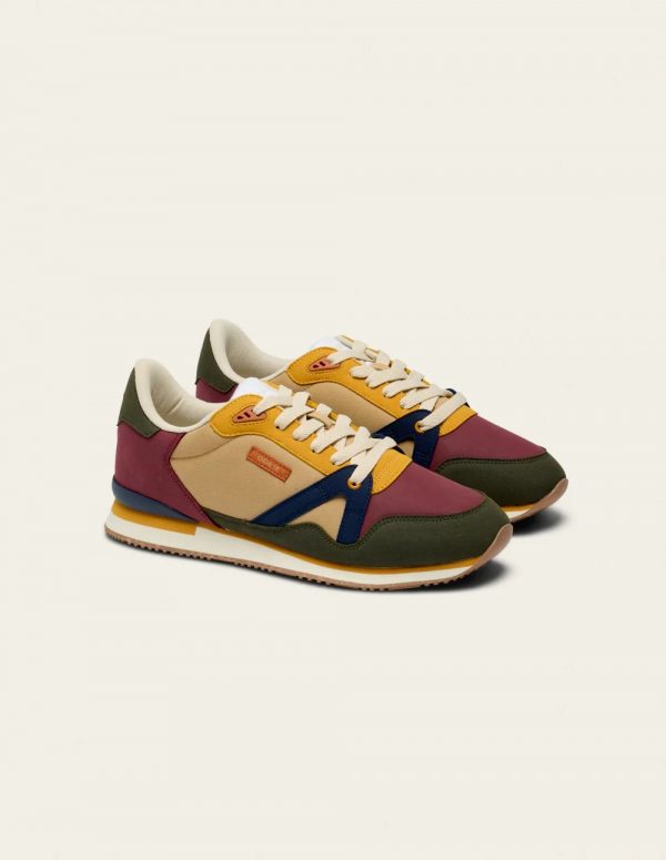 ODAJE André Kaki Bordeaux Moutarde