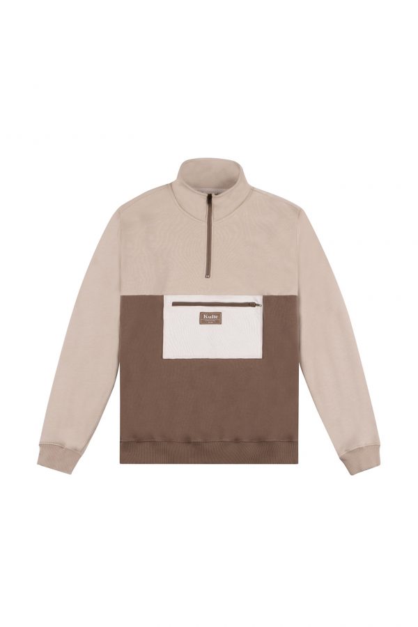 KULTE SWEAT Half Smart Chocolat