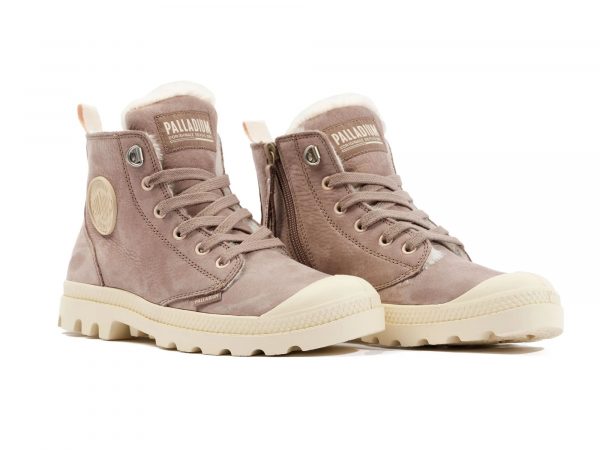 PALLADIUM Pampa Hi Zip Brown