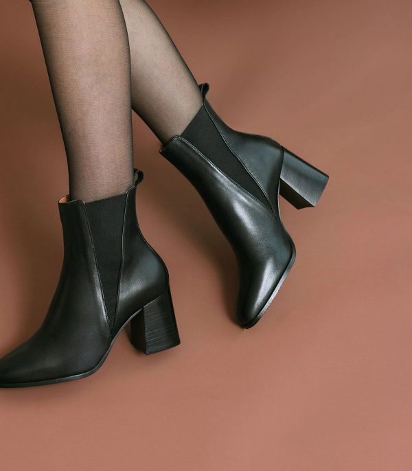 MAISON TOUFET Sixtine Cuir Noir