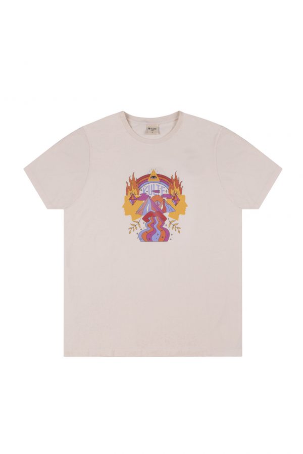 KULTE T-shirt Mountain Dream Off White