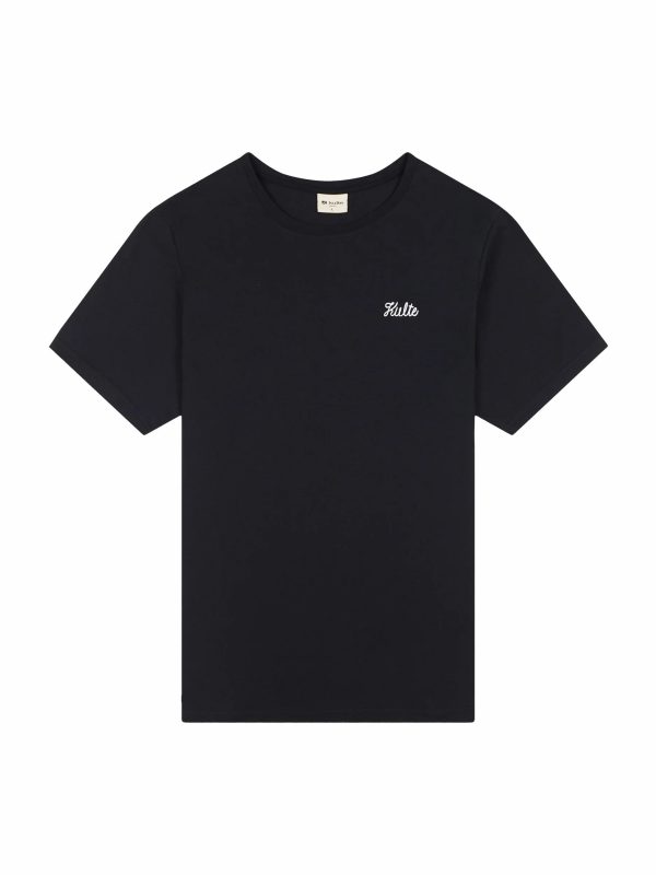 KULTE T-shirt Script Black