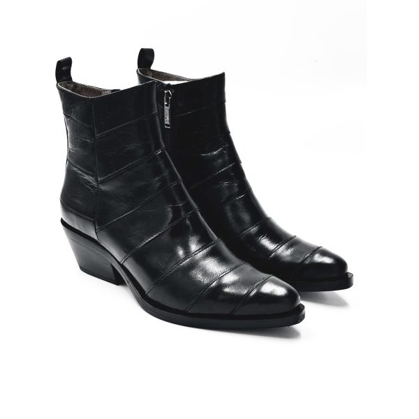 MINKA Justine Mafra Cuir Noir