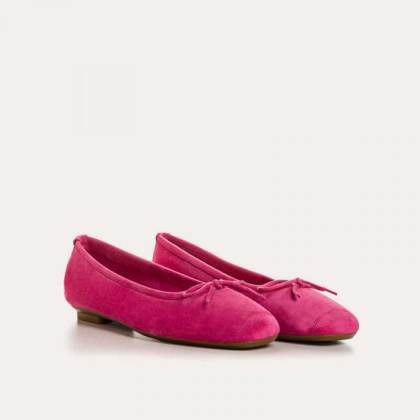 REQIN'S Harmony Cuir Velours Fuschia