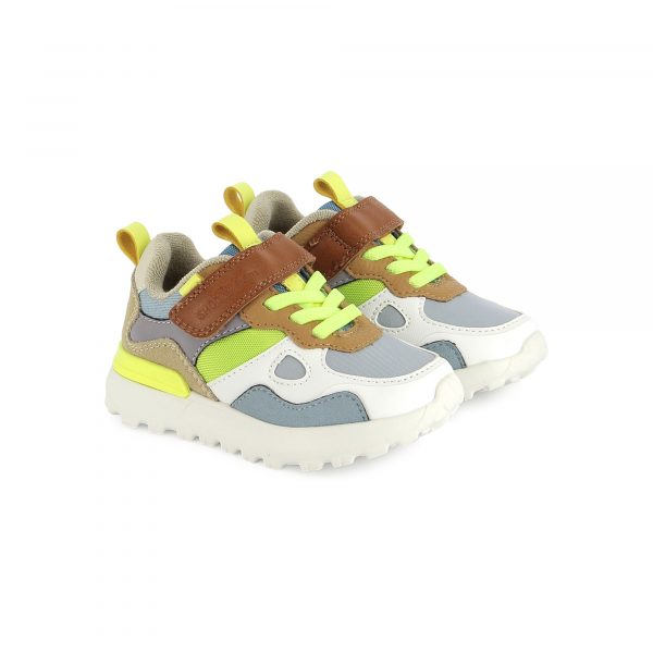 SHOOPOM Joggy Scratch Nylon Denim Grey Jeans Camel