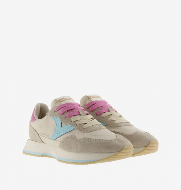 VICTORIA Cosmos Nylon Daim Beige