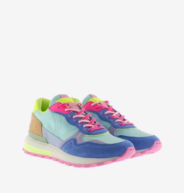 VICTORIA Luna Nylon Daim Azul