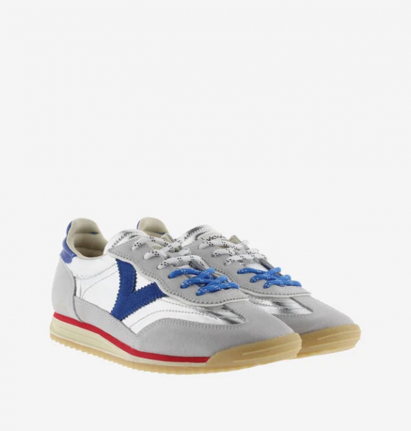 VICTORIA Saturno Nylon Métal Daim Plata