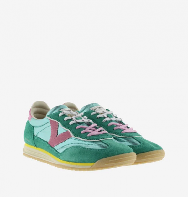 VICTORIA Saturno Nylon Métal Daim Jade