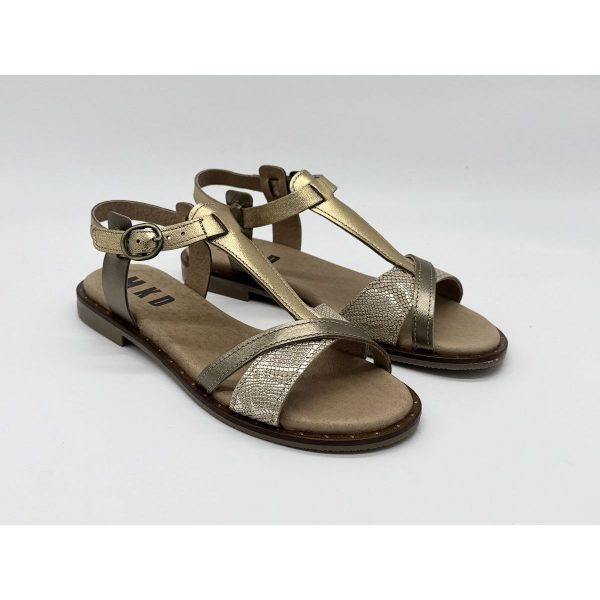 MKD Beryl Cuir Or Bronze Serpent