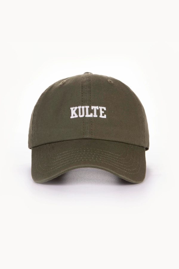 KULTE Cap Golf Flat Kaki