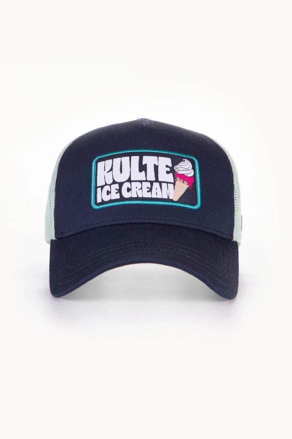 KULTE Cap Motif Ice Cream Navy