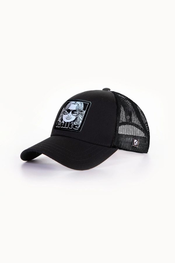 KULTE Cap Motif WTF 2 Black