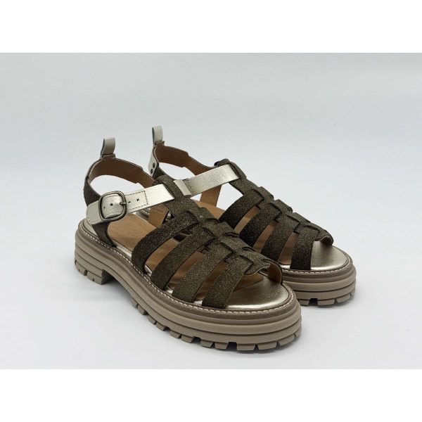 MINKA Kansas Nubuck Kaki Miel