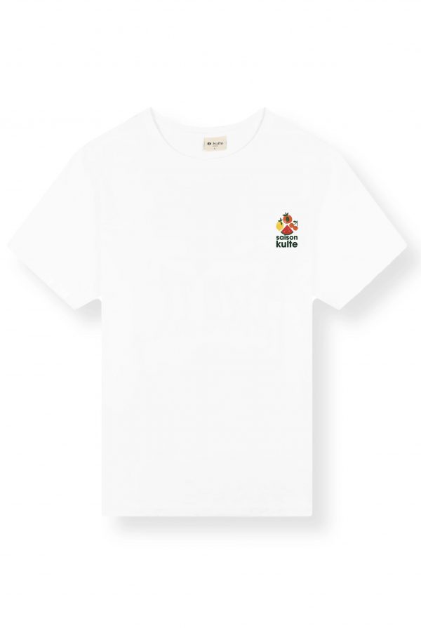 KULTE Tee-Shirt Fruit Blanc