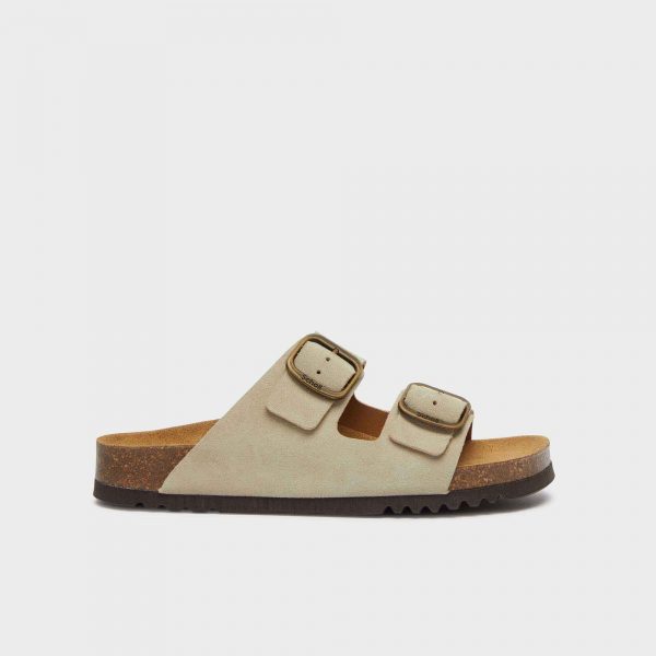 SCHOLL JOSEPHINE Suede Dark Beige