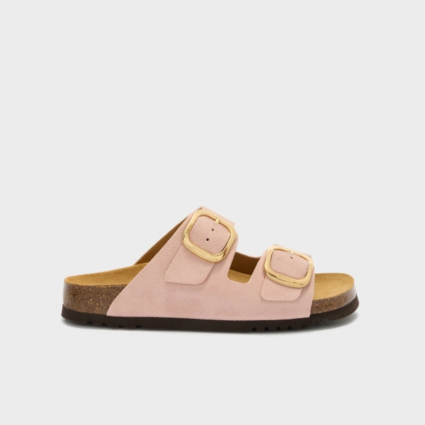 SCHOLL NOELLE Suede Pink