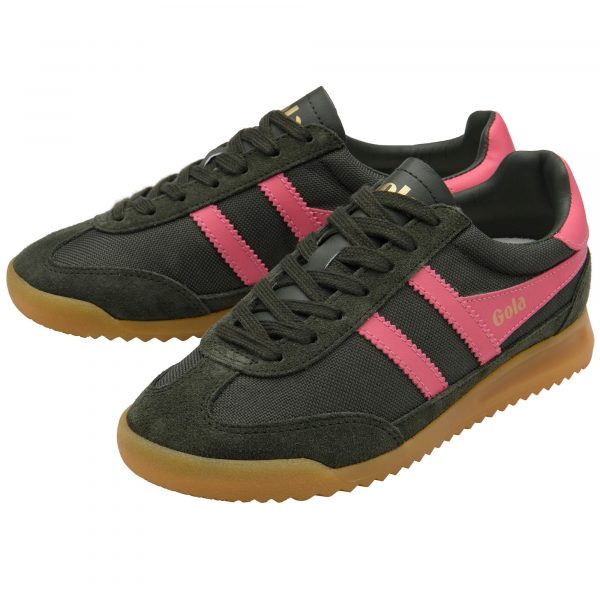 GOLA Tornado Mesh Dark Khaki Bubblegum