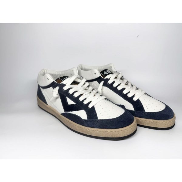 4B12 Play Mid 14001 Blanc Bleu Tabac