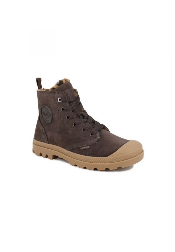 PALLADIUM Pampa Hi Zip Wild Dark Cocoa