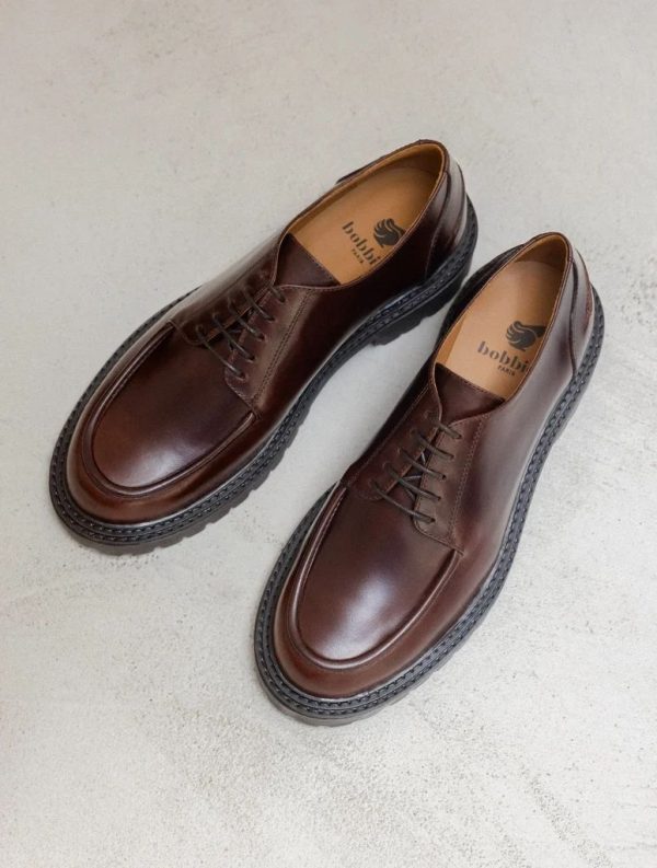BOBBIES Abel Cuir Pull-Up Bison
