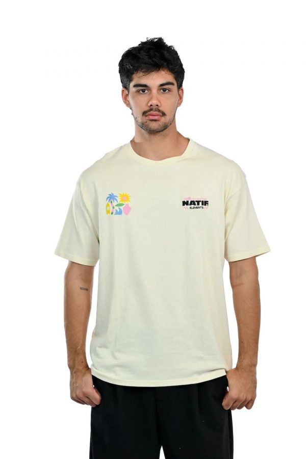NATIF T-Shirt Elements 27 Crème