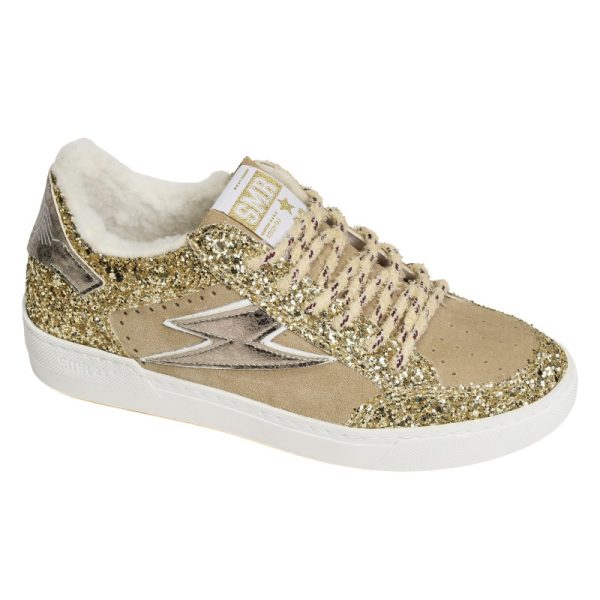 SMR23 Noubar E152 Nubuck Taupe Or