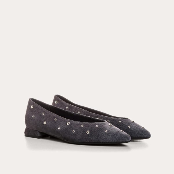REQIN'S Volt Cuir Velours Twill Anthracite
